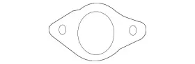 T2h14088 Jaguar Genuine Exhaust Filter Gasket