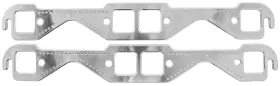 212055 Jegs Aluminum Header Gaskets For Small Block Chevy Square Ports