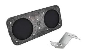 48374 Jegs Dual Dash Speakers 1965 Chevy Bel Air Biscayne Impala 4 Inch Round 30