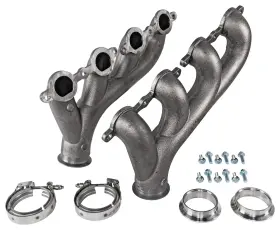 Jegs 889944455028 Exhaust Manifolds For Gm Gen Iii/iv Ls Engines V-band-type Collector