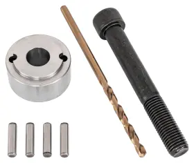 Jegs 889944458937 Crankshaft Damper Drill Pinning Fixture Tool For Gm Gen Iii/iv Ls