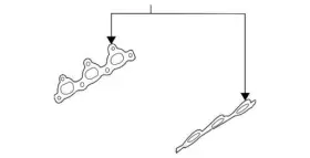 28521-39800 Kia Genuine Manifold Gasket 28521 39800