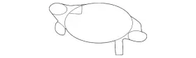 28751-a9100 Kia Genuine Front Pipe Gasket