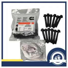 3932063 Klaus-parts6 Genuine For Cummins 6c 6ct 8.3l Exhaust Manifold Gasket Set With Bolts