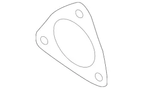 Wcm500120 Land-rover Genuine Intermediate Pipe Gasket