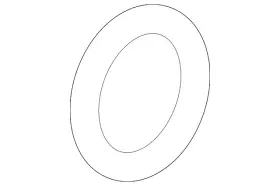 90917-06078 Lexus Genuine Exhaust Pipe To Manifold Gasket