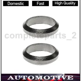 Complts241224072722 Mahle 2 Pipe Flange Gasket Fits Ford 300 4.3l 4.7l Bronco