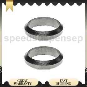 Sspp241224082579 Mahle 2 Pipe Flange Gasket Fits Ford 300 4.3l 4.7l Bronco Club 4.8l