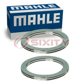 Sx-pp7h Mahle 2 Pc Front Catalytic Converter Gaskets For 1985-1987 Toyota Corolla Hy