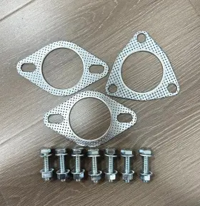Eb-1270 Maxhanest 2.25 Inch / 2.5 Exhaust Hardware And Gasket Kit For Honda Acura