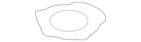 B6ck-20-520 Mazda Genuine Exhaust Pipe To Manifold Gasket
