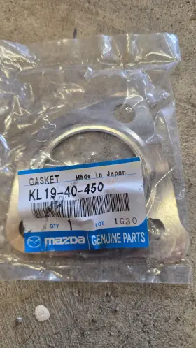 19-40-450 Mazda Kl1940450 Kl Oem Genuine Exhaust Gasket Japan Sealed 19-40-450 Mazda Kl1940450 Kl Oem Genuine Exhaust Gasket Japan Sealed