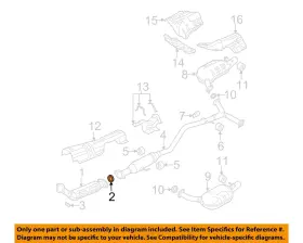 L30440305 Mazda Oem 03-08 6 2.3l-l4 Exhaust System-catalytic Converter Seal