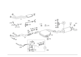 126-997-01-41-64 Mercedes-benz Genuine Sealing Ring