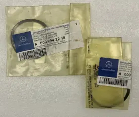 A0009942218 Mercedes Benz New Lot Of 2 Genuine Exhaust Gasket Wave Ring