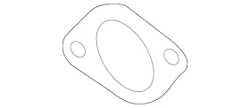1575a232 Mitsubishi Genuine Muffler And Pipe Gasket