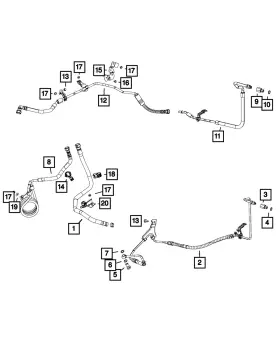68096914aa Mopar Genuine Ring Seal