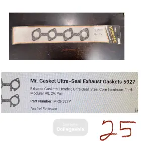 5927 Mr Gasket Exhaust Set