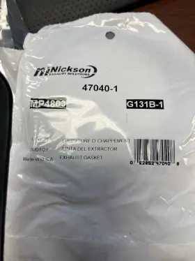 47040-1 Nickson Industries 4-1/2 Inch Exahust Gasket Free Shipping