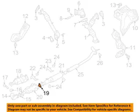 20692ez42b Nissan Oem Catalytic Converter Gasket