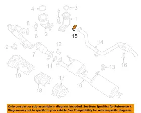 20692jf00c Nissan Oem 09-20 Altima Exhaust Components-tailpipe Gasket