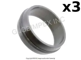 964-111-247-01 O.e.m. For Porsche 1989-1995 Exhaust Seal Ring 3 Pcs 1 Year Warranty