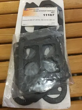 11167 Packard Intake And Exhaust Maniofold Gasket Set 1940-1954