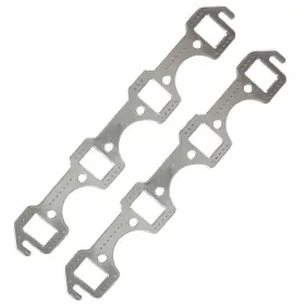 260-289-302-351w Pirate Mfg Hr0972 Sbf Aluminum Exhaust Gaskets Rectangular Port 1962-95 Sb Ford