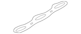 0pb-253-039 Porsche Genuine Manifold Gasket 0pb-253-039 Porsche Genuine Manifold Gasket