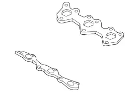 9p1-251-261 Porsche Genuine 2016-2019 911 - Manifold Gasket