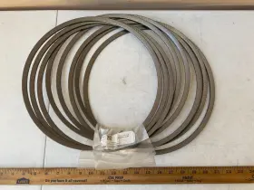 X1900-c0321 Roadwarrior -01 Lot Of 8 Diesel Particulate Filter Dpf Gasket
