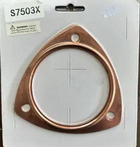 7503x Rpc Copper Exhaust Collector Gaskets 3.5 Inch Pair