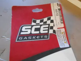 4572 Sce 1-pr Header Embossed Copper Gaskets Buick V6 3.8l And 4.1l