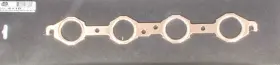 Ls1-ls6 Sce Gaskets 4119 Pro Coppr Embssd Exh. For Chev With Lrg 1.760 Inch Rnd Header