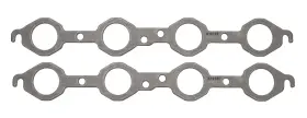 Ls1-ls7 Sce Gaskets 419181 Chev Lrg Rnd Graph-form 1/8 Thk Exh Gskts