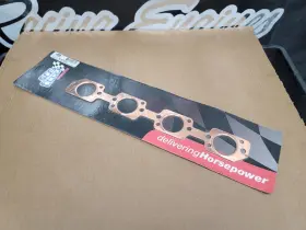 4436 Sce Gaskets New Exhaust Header Copper Ford Small Block Pair