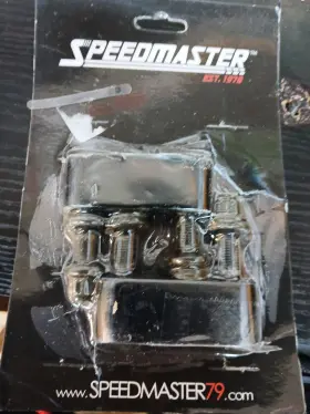 Pce433.1003 Speedmaster 1350 Billet U-joint Girdles Caps Anodized Black