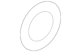 44011al000 Subaru Genuine Muffler Gasket