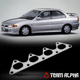 Ms96659 Team-alpha Fits 1992-2007 Colt/lancer/mirage 2mm Graphite Header Exhaust Manifold Gasket