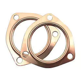 Mu-4250-e Tf Victor Sce Gaskets 4250 Pro Copper Collector Gasket - 2-1/2 In Diameter 3-bolt- Pair Mu-4250-e Tf Victor Sce Gaskets 4250 Pro Copper Collector Gasket - 2-1/2 In Diameter 3-bolt- Pair