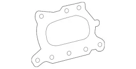 17173-0p040 Toyota Genuine Exhaust Manifold Gasket Left