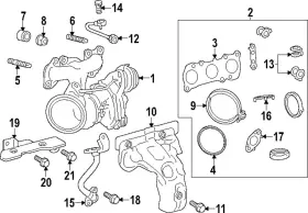 17173-18010 Toyota Genuine Exhaust Manifold Gasket