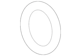 17451-0a010 Toyota Genuine Exhaust Pipe Gasket