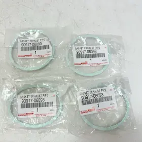 90917-06093 Toyota Lot Of 4 - Genuine Oem Lexus Exhaust Pipe Center Gasket