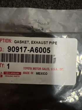 90917-a6005 Toyota Genuine Gasket