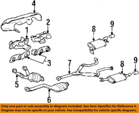 1717346020 Toyota Oem 92-01 Gs300 Exhaust System Components-gasket