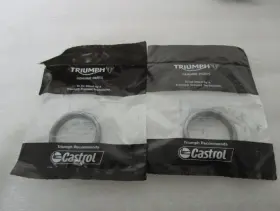 T2202153 Triumph 2 Bonneville Street Cup Twin Thruxton Exhaust Gaskets