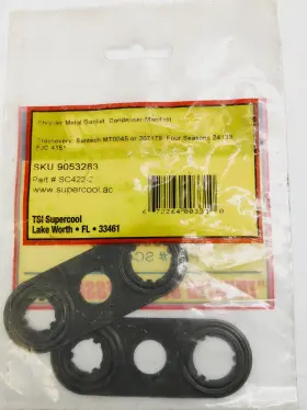 Sc422-2 Tsi Supercool Chrysler Metal Gasket Condenser Manifold 2pcs Sc422-2 Tsi Supercool Chrysler Metal Gasket Condenser Manifold 2pcs