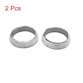 Uauto1 609876607964 2pc 60mm Inner Dia Car Exhaust Pipe Header Manifold Downpipe Donut Gasket