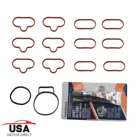 Ms925861 Usmotor Ot00096 For 2004-09 Ford Escape Intake Manifold Gasket 3.0l With Silicone Sealant